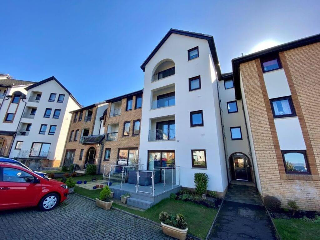 Largs Sea Front, Modern Apartment Eksteriør billede